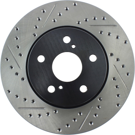 Centric Parts Sport Drilled/Slotted Brake Rotor, 127.44125R 127.44125R